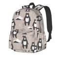 thumbnail image 1 of Disketp Cartoon Bear Brown Mochila Escolar de Gran Capacidad y Peso Ligero, Mochila de Viaje Ideal para Escuela, Trabajo y Uso Diario, Cómoda y con Estilo, 1 of 8