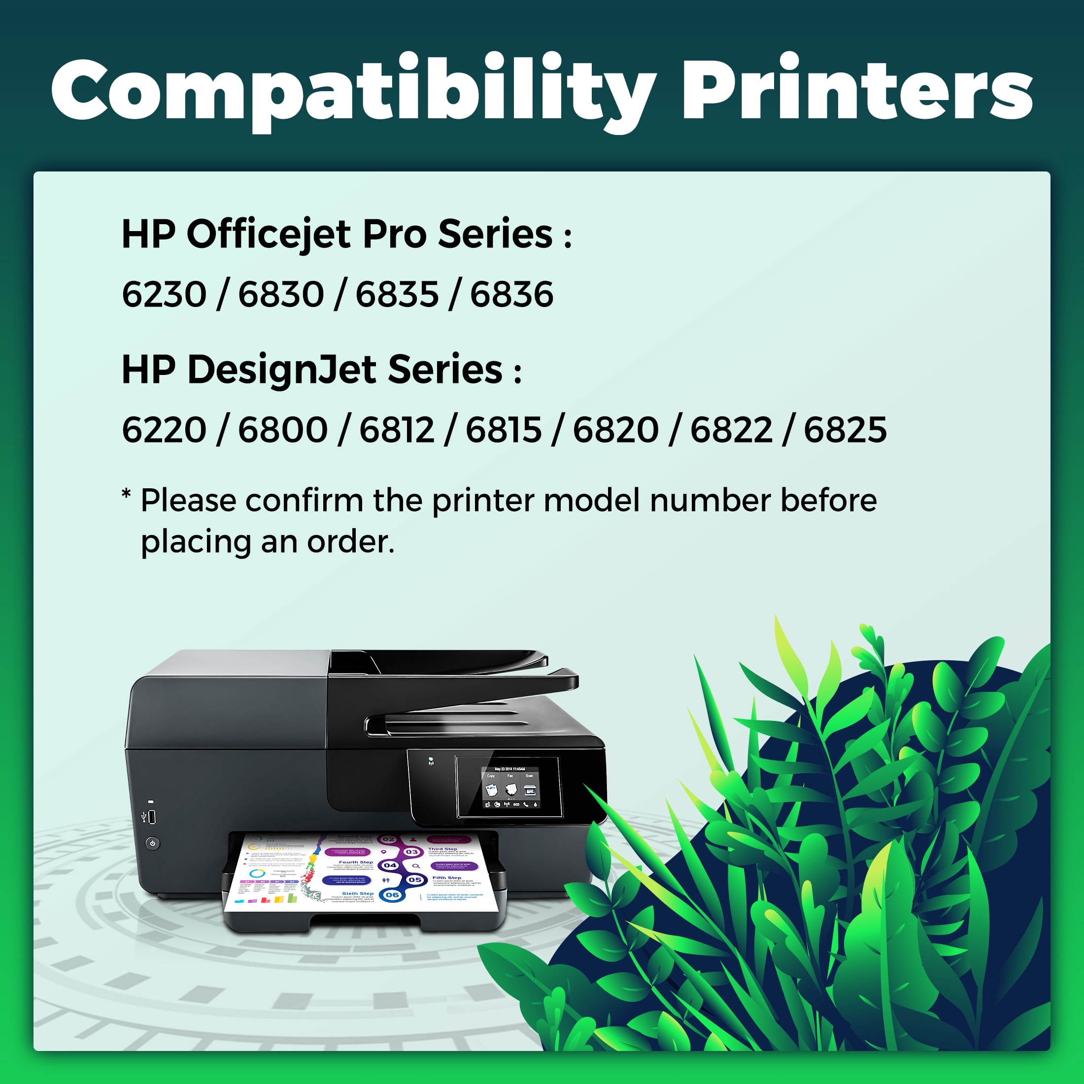 934XL 935XL Ink Cartridges Compatible for HP934 935 XL Ink Cartridges for OfficeJet 6220 Officejet pro 6230 Printers
