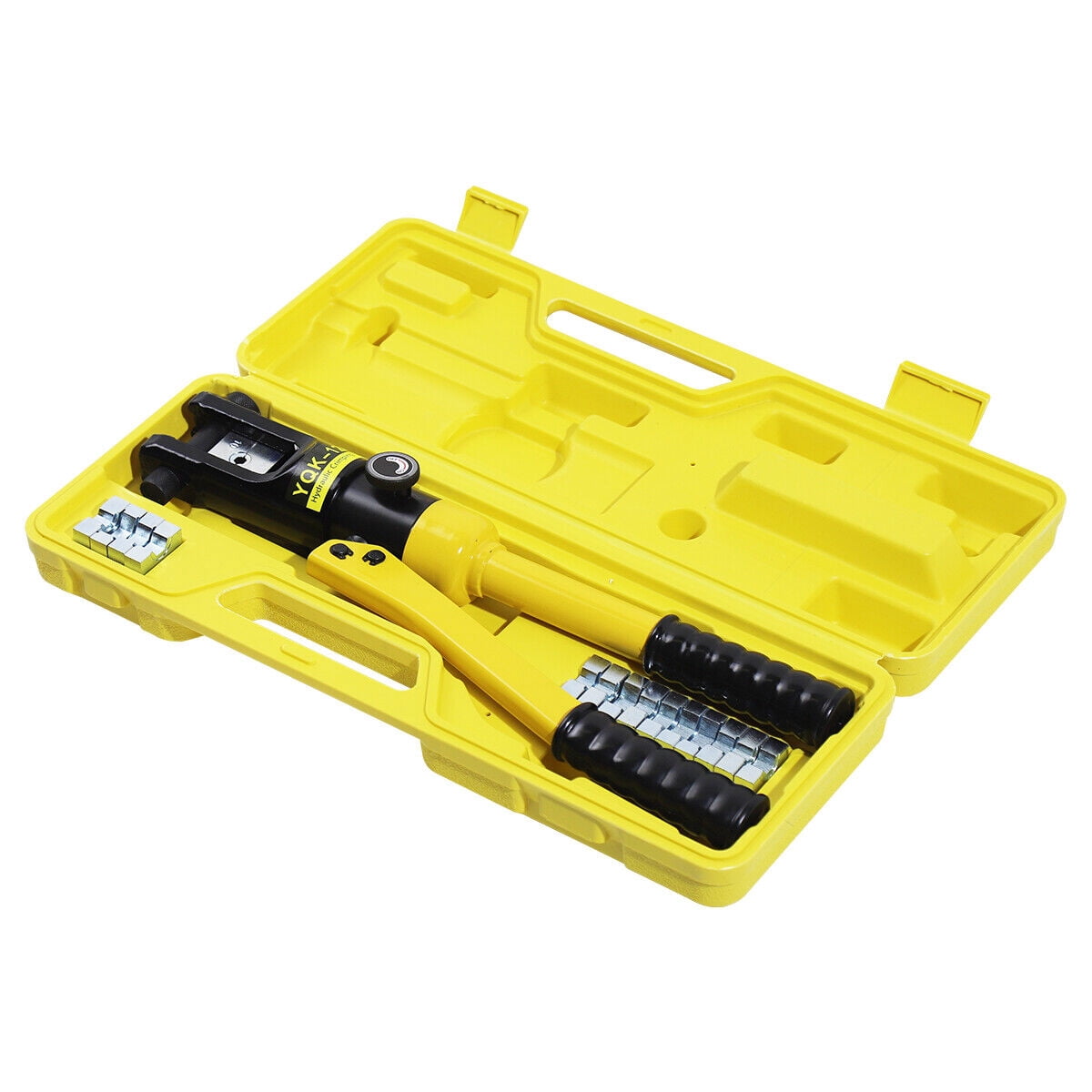 YEOPGYEON 16 Ton 8 Dies Hydraulic Wire Crimper Crimping Tool Battery Cable Lug Terminal
