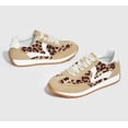thumbnail image 6 of LUCKY STEP Womens Fashion Sneakers Trendy Tennis Shoes Stylish Retro Casual Shoes,Leopard, 6 of 10