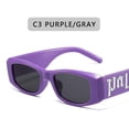 thumbnail image 2 of Gafas de sol cuadradas con montura pequeña Vintage para hombre y mujer, lentes de sol de marca de lujo a la moda, estilo Punk, Hip Hop, Uv400, 2 of 2