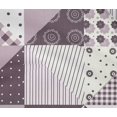 thumbnail image 5 of oneOone Cotton Flex Mauve Fabric Craft Projects Decor Fabric Printed By The Yard 40 Inch Wide, 5 of 5