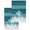 Teal Green, variant on Nautical White Anchor Kitchen Dish Towels for Drying Dishes Set of 3, Blue Gradient Ocean Abstract Waffle Weave Microfiber Hand Tea Bathroom Towels Quick Dry & Absorbent Towel 15.7x23.6