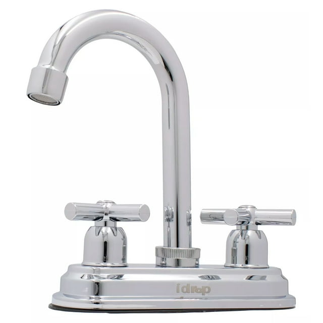 Mezcladora Lavabo Cuerpo Metalico Manerales Cruz Abs