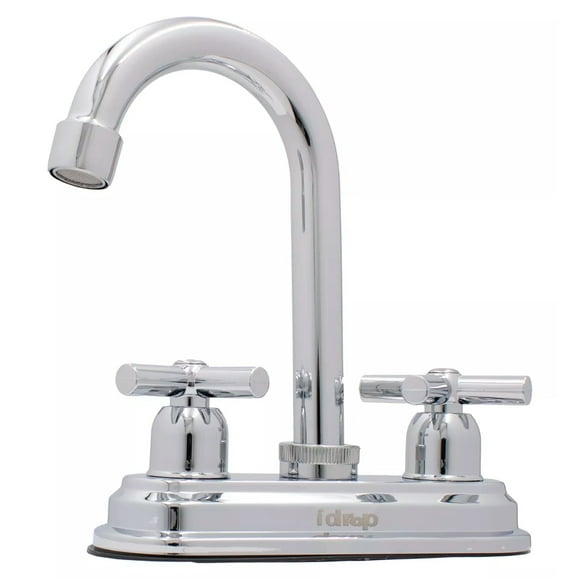 Mezcladora Lavabo Cuerpo Metalico Manerales Cruz Abs