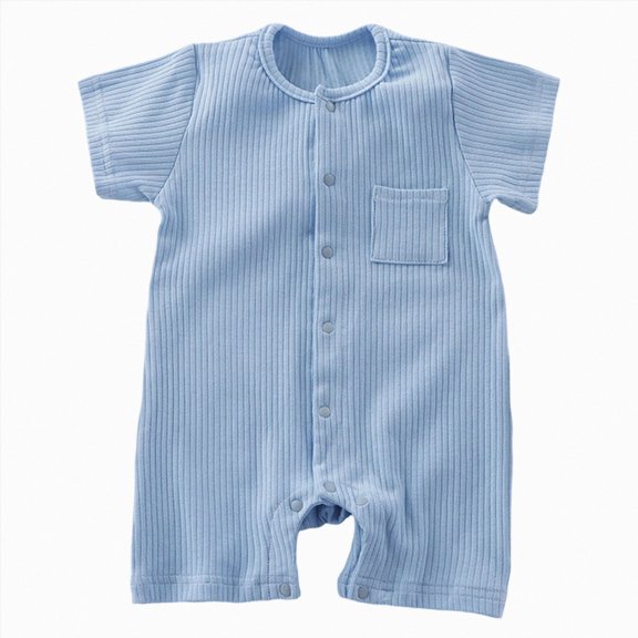 Dagaeig Newborn Short Sleeve Romper 0 3 6 9 12 18 24 Months Baby Girl Summer Clothes Infant Romper Outfit Cute Pattern Essential Short Sleeve Summer Spring Clothing Size 9-12 Months