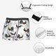 thumbnail image 3 of Balery Cool Chicken Calzoncillos bóxer para hombre, ropa interior de algodón suave y transpirable con cinturilla de nailon-Large, 3 of 5