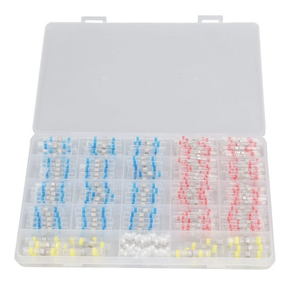 Heat Shrink Butt Wire Connector,420Pcs Heat Shrink Butt Butt Wire Connector Kit Butt Wire Connector Precision Engineered