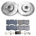 thumbnail image 3 of PowerStop Front Z23 Evolution Sport Carbon-Fiber Ceramic Brake Pad and Drilled & Slotted Rotor Kit Fits: LAND ROVER Select Models K6660, 3 of 10