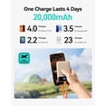thumbnail image 2 of Power Bank INIU de 20000 mAh, carga rápida PD de 22,5 W, beige, 2 of 8