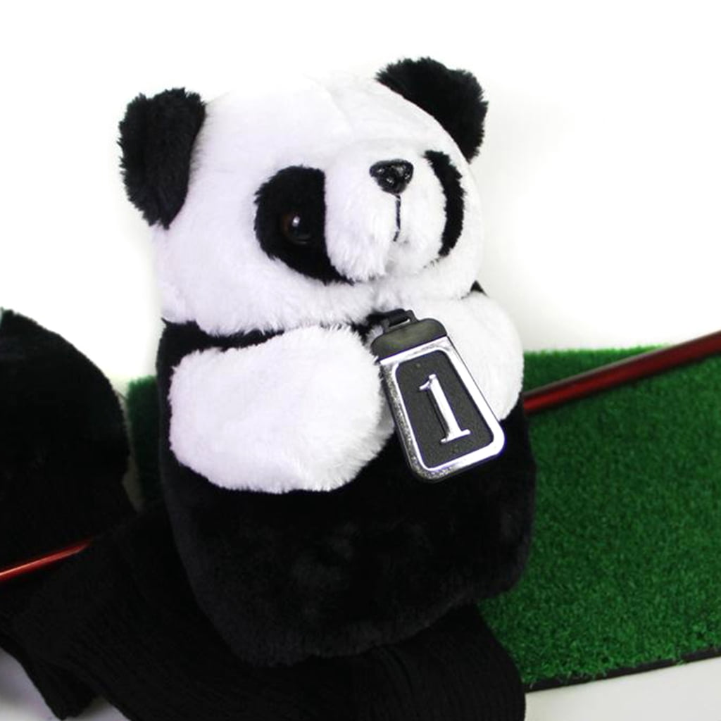 Oasiva Golf Gifts Men Women Golf Driver Golf Club Cover Funny Plush Golf Club Headcover