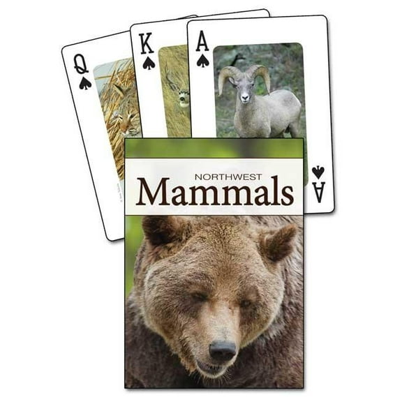 Nature's Wild Cards: Mammals of the Northwest Playing Cards (Other)
