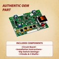 thumbnail image 2 of Placa de control del circuito Pellethead Harman OEM 1-00-05886, 2 of 7