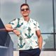 thumbnail image 4 of Fotbe Anchors And Shells Camiseta Polo de Golf para Hombre con Estampado – Camisa Deportiva Transpirable con Cuello Abotonado-X-Large, 4 of 6