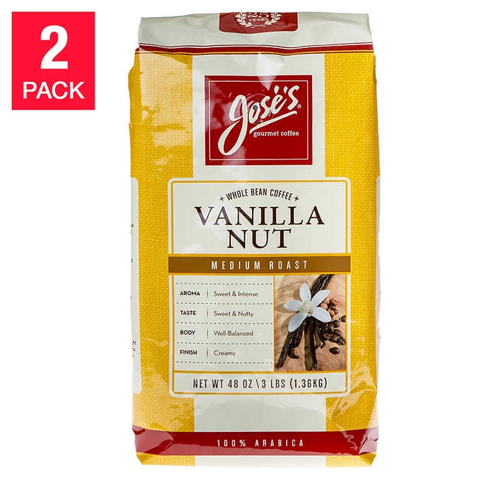 Product of Jose's Vanilla Jose?s Vanilla Nut Whole Bean Coffee 3 lb