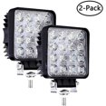 thumbnail image 1 of Ctmw llevó la luz del trabajo, barra ligera llevada inundación de 2 PC 48w para los camiones todoterreno del tractor del coche Suv Atv ShuxiuWang 8390614782266, 1 of 1