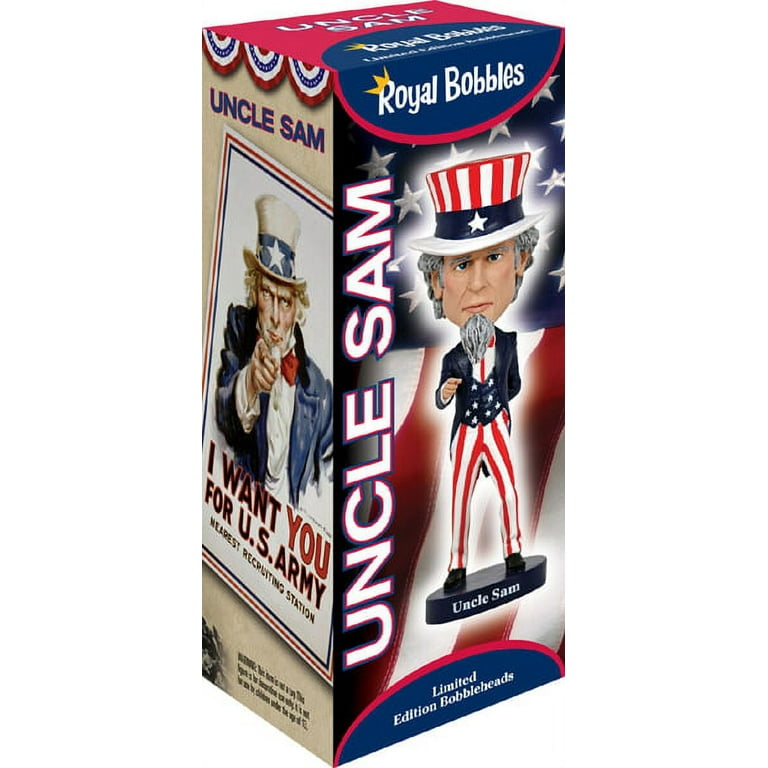 2277番 グレイトフルデッド UNCLE SAM BOBBLE HEAD Grateful Dead Uncle Sam Bobblehead. Limited Edition, Vintage