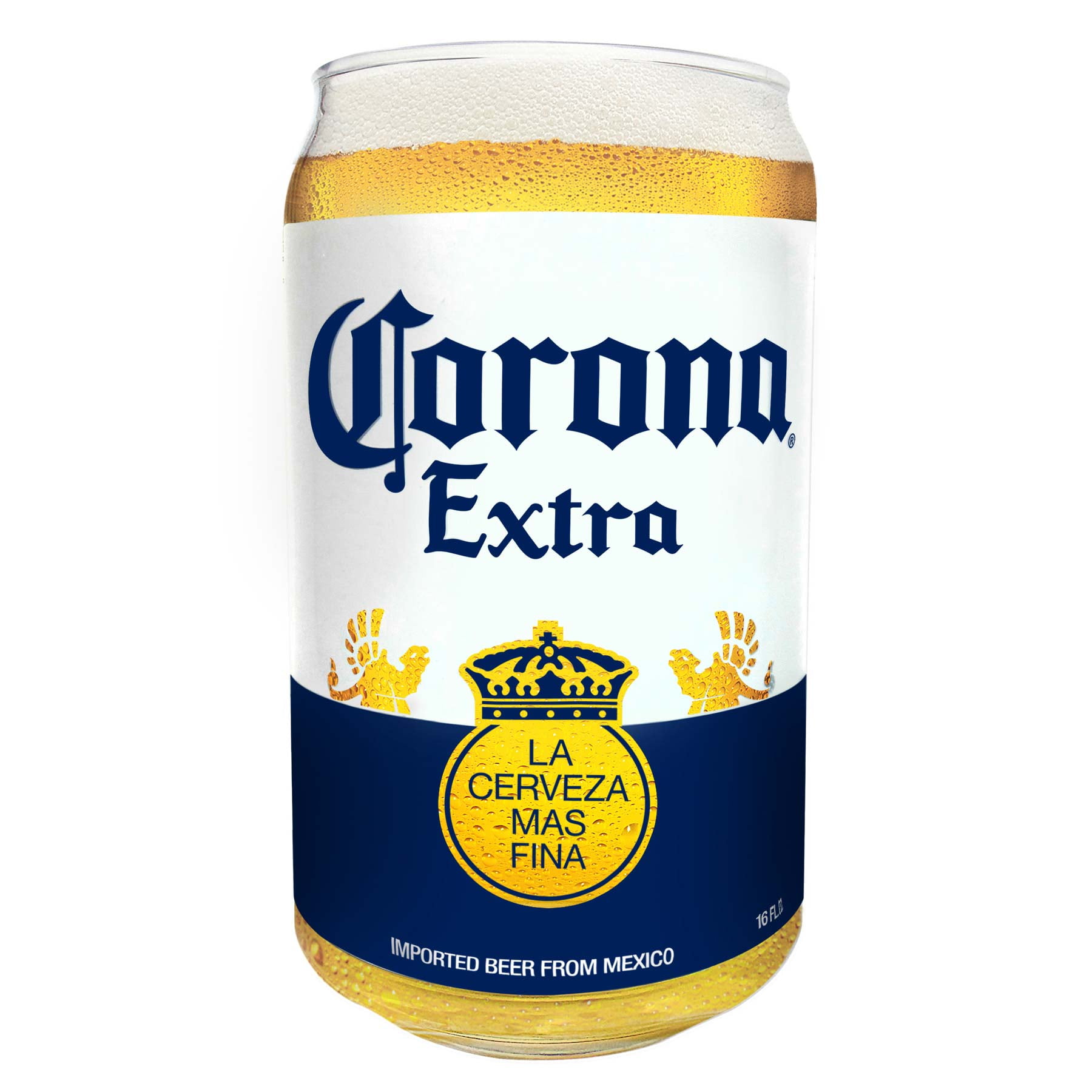 Corona Extra Beer Can Pint Glass by