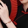 thumbnail image 1 of Pulseras para mujer, regalos para mujer, pulsera de hilo rojo de Año Nuevo, pulsera flexible con animales, buena pulsera, joyería, regalos para mujeres y hombres, regalos de San Valentín, pulseras de, 1 of 5