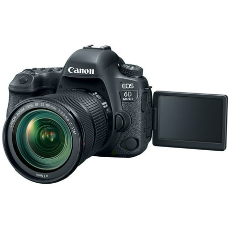 Canon - EOS 6D Mark II DSLR Camera with EF 24-105mm f/3.5-5.6 IS STM Lens - Black