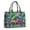 Monster Cartoon Truck Purple Pattern, variant on Monster Cartoon Truck Green Pattern Tote Bag, Laptop Carry Tote with Interior Pockets & Top Handle, Dacron Fabric Gifts for Women Men,15.7 X 5.1 X 13 Inches