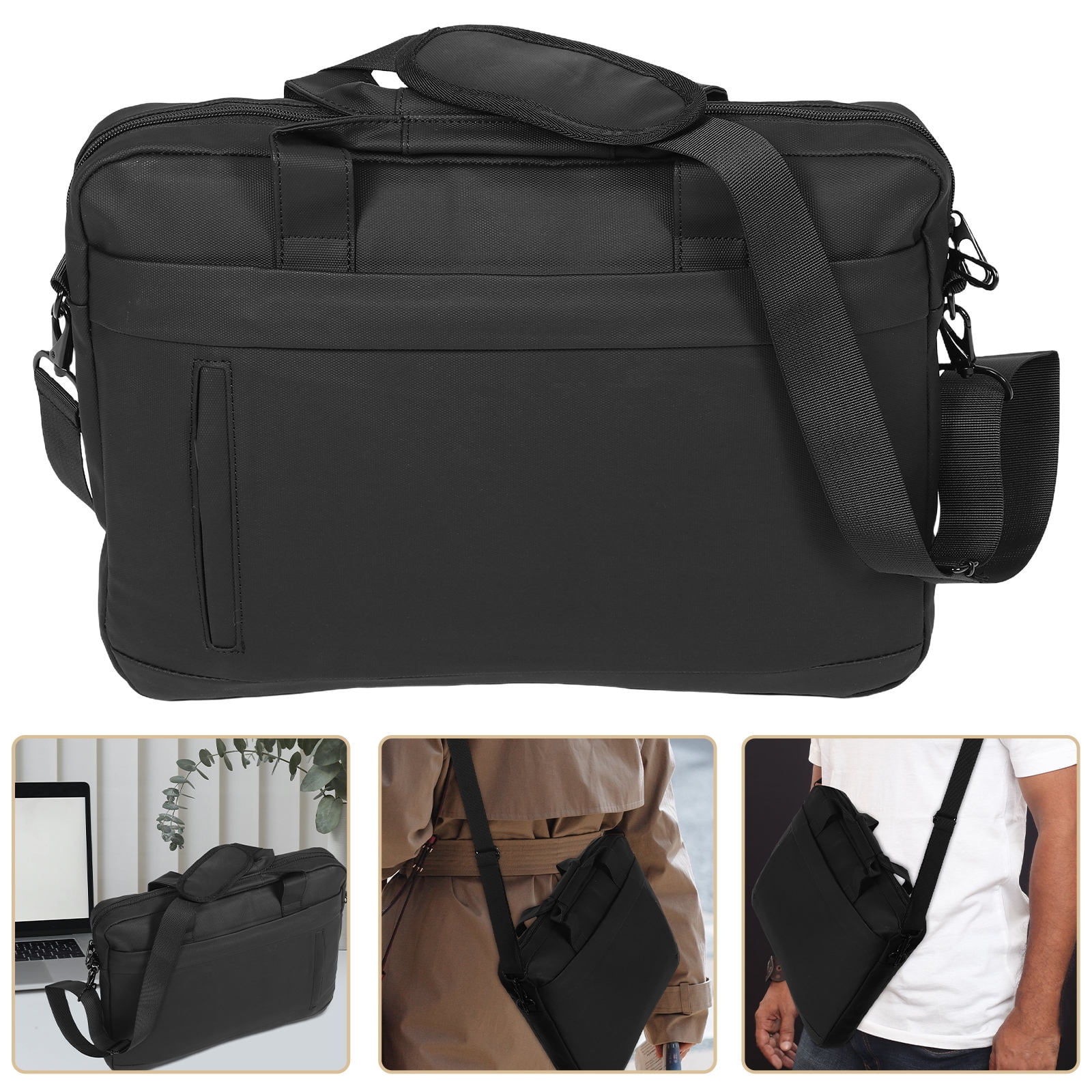 WRITWAA Computer Bag For Laptops Laptop Shoulder Bag Polyester Protective For Business 1Pcs