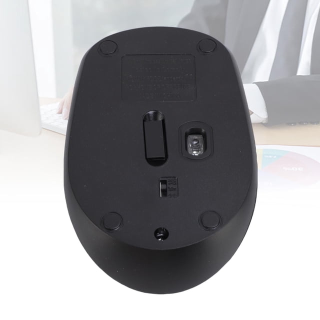 Mouse Inalámbrico, Mouse Silencioso Recargable Con Modo Dual 2.4G Y , 3 Niveles Ajustable DPI 800 1200 1600, Para PC Portátil