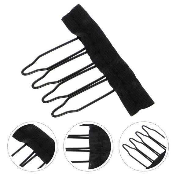 NICEXMAS Wig Comb Metal 30Pcs 1.6*1.1*0.04In Hair Extensions Clips