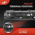 thumbnail image 6 of A-Premium Heater Climate Control Panel Module Compatible with Mercury & Ford Vehicles - Grand Marquis 2003-2011, Marauder 2003-2004, Grand Marquis 2003-2004 - Without Rear Defrost, 6 of 6