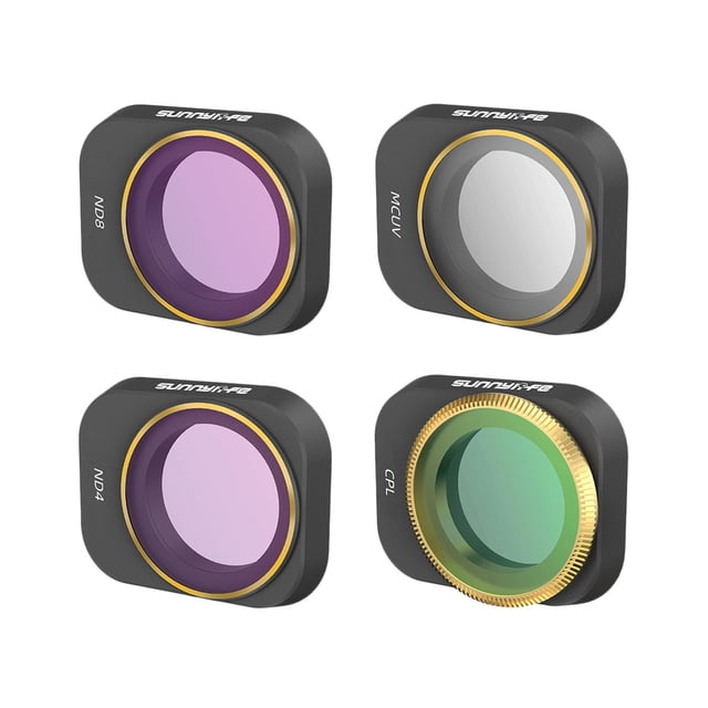 Kit de filtros de lente de cámara de 4 piezas, accesorios de reemplazo de Filtros Lente de cámara combinada para piezas de repuesto