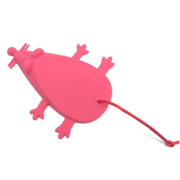 Cartoon Mouse Doorstop Door Rear Retainer Protect Your Doors from Damage Silicone Door Stop Stoppers(1PC,Pink)