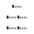 thumbnail image 2 of Cateissary 4 Pieces 30ml Stainless Steel Wine Cup Camping Travel Glass Jug Mug Outdoor Kitchen Whisky Stackable Drinkware Type2 NO2, 2 of 6