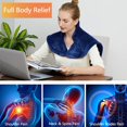 thumbnail image 4 of Yesfashion Heating Pad for Neck and Shoulders Back Pain Relief, Electric Weighted Heating Pads with Auto Shut Off Large, 4 Temperature Settings, 4 of 9