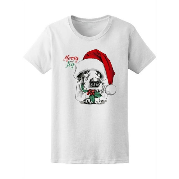 Basset Hound Dog T-Shirt Women -Image by Shutterstock, Female x-Large