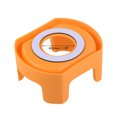 thumbnail image 2 of Cubierta protectora de botón de interruptor de presión de 30 mm de Uxcell con círculo de advertencia naranja, paquete de 2, 2 of 5