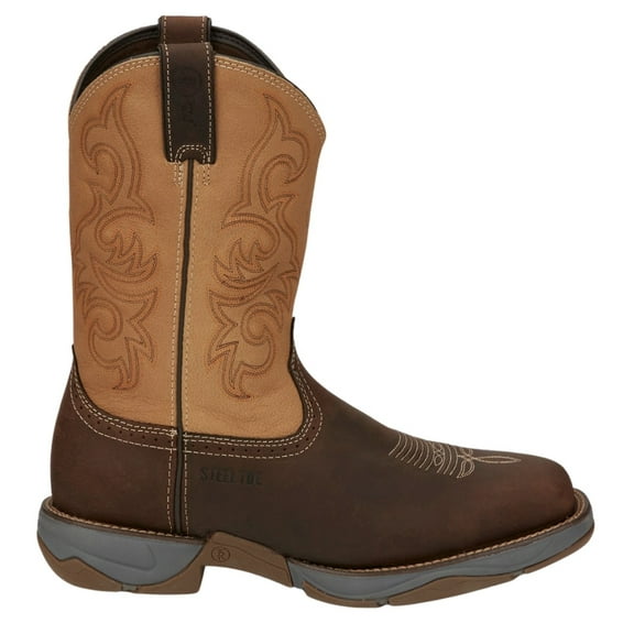 Tony Lama Men's Dusty Junction Work Boot Steel Toe Brown 14 D(M) US