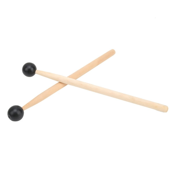Baqueta Etérea, Martillo Con De Madera Duradero, Kit De 2 Baquetas De 11,8 X 1,2 X 1,2 Pulgadas Para Percusión Para Principiantes