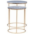 thumbnail image 5 of Fonner Nesting Tables White Marble, 5 of 7
