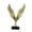 Or Argent, variante sur DOLITY Sculpture d'Oiseau Couloir Ornement Intérieur Statue d'Aigle Aile Figurine en Résine pour la Maison Blanc