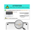 thumbnail image 2 of Protective Hard Case for MacBook Pro 15 inch with Retina Display Model A1398 Shell Cover with Keyboard Skin For Apple MacBook Pro 15.4", 2012-2015 Release, 2 of 6