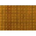 thumbnail image 1 of Ahgly Company Indoor Rectangle Abstract Yellow Modern Area Rugs, 2' x 5', 1 of 4