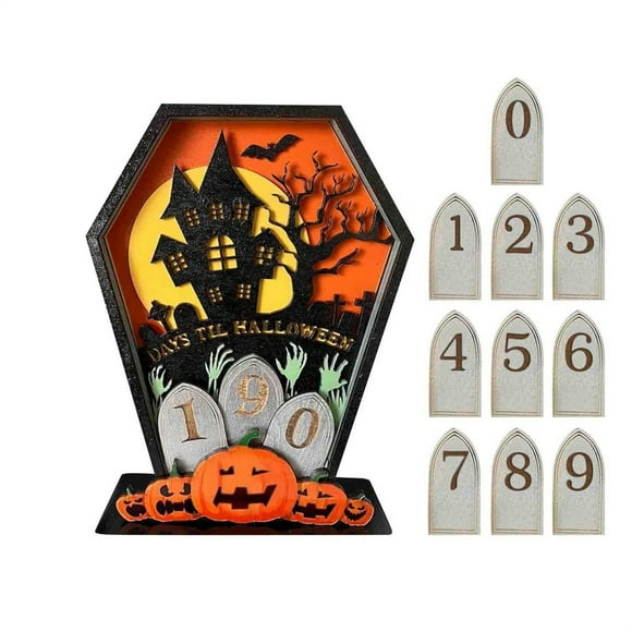 compre 2 y consiga un 10 de descuento countdown halloween calendar halloween coffin calendar mobile block calendar arrival calendar halloween decoration