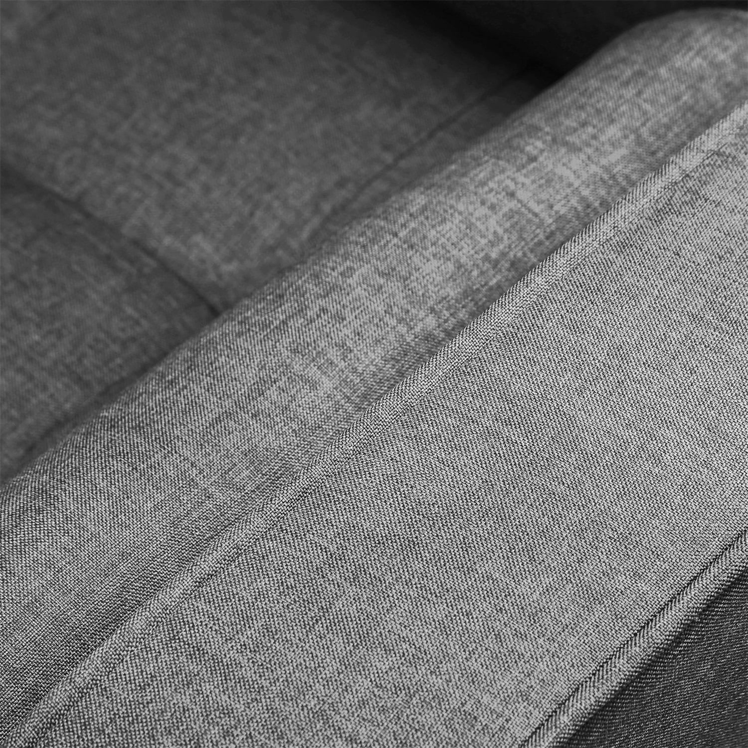 Kadyn 2pcs Fabric Sofa Set, Modern Fabric Sofa Couch, Upholstered Sofa Bed Couch for Bedroom, Grey Kadyn 2pcs Fabric Sofa Set, Modern Fabric Sofa Couch, Upholstered Sofa Bed Couch for Bedroom, Grey