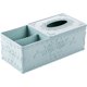 thumbnail image 1 of Caja de pañuelos cosméticos con estampado floral vintage Euro Mesa de centro, 1 of 5