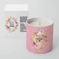 thumbnail image 2 of Caroline's Treasures Pomeranian Fleurs Roses 10 oz Pot de Soja Décoratif-Bougies, 2 of 2