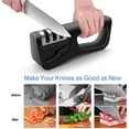 thumbnail image 4 of Knife Sharpener 4-Stage Knife Sharpening Tool Polish Blades, Kitchen Chef Knife & Scissors Sharpener, 4 of 6