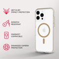 thumbnail image 4 of Funda de teléfono tech21 EvoCrystal para iPhone 16 Pro Max Gold, 4 of 6