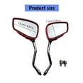 thumbnail image 5 of 2Pcs Motorcycle Modification Accessories Rearview Adjustable Skeleton Hand Side Scooter Rear View, 5 of 20