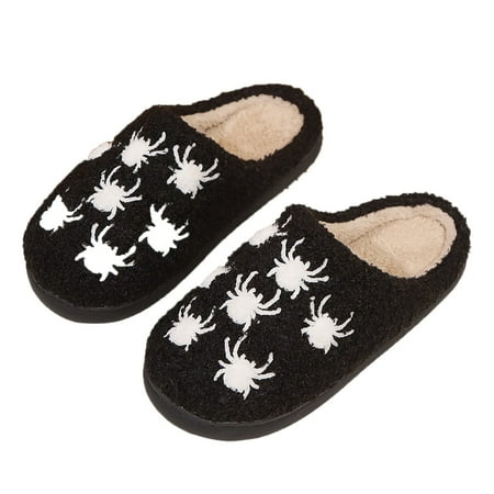 

Jungdeepe Couples Winter Fashion Pattern Slippers For Men And Women Comfortable Home Warm Slippers Heel Sandals Women Furry Boot Slippers for Women Size 11 Warm Slippers Women Size 5 Indoor Slippers