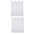 thumbnail image 2 of Big Men's 8pk White A-Shirt (Super Value), 2 of 2